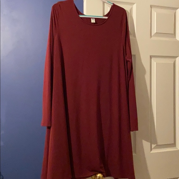 Old Navy Dresses & Skirts - Red Old Navy Swing Dress
